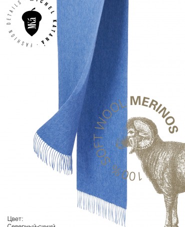 Шарф Унисекс FT.W220_705544.75/BLEU